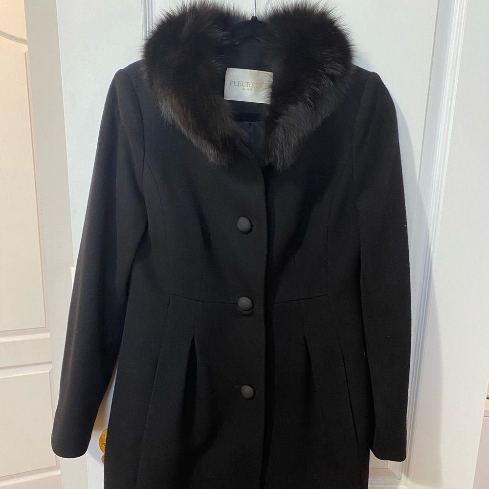Fluerette women’s coat fur